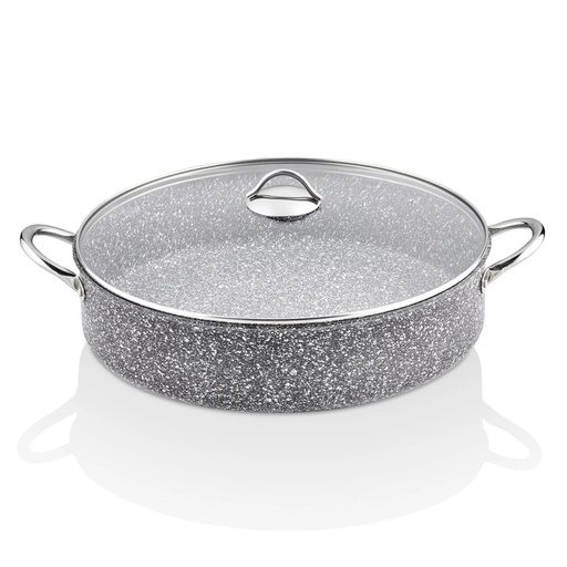 Taç 36cm Ultra Granit Basık (Outlet)