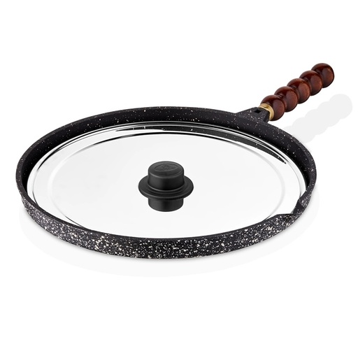 Taç 36cm Döküm Balık Tavası