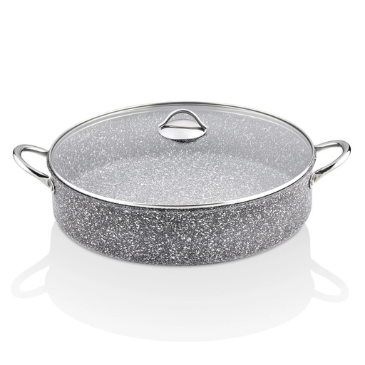 Taç 34cm Ultra Granit Basık (Outlet)